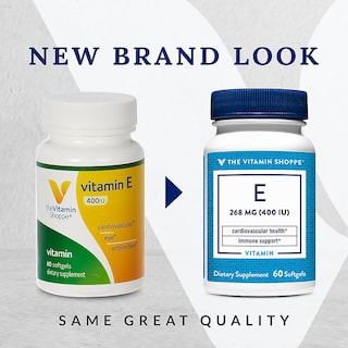Foto 3 | Foto 3 | Suplemento Vitamina E The Vitamin Shoppe 400 Ui 60 Cápsulas Blandas - Venta Internacional
