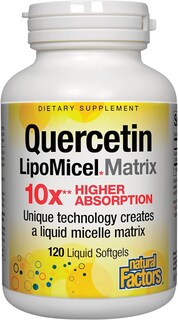 Foto 1 | Foto 1 | Suplemento Natural Factors Quercetin Lipomicel Matrix 120 Cápsulas Blandas - Venta Internacional
