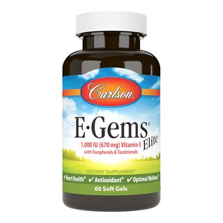Foto 1 | Foto 1 | Vitamina E Carlson E-Gems Elite 1000 Ui 60 Cápsulas Blandas - Venta Internacional