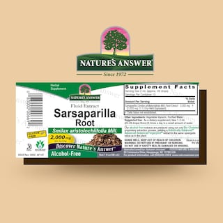 Foto 2 | Foto 2 | Suplemento Nature's Answer De Raíz De Zarzaparrilla Orgánica, 30 Ml - Venta Internacional.