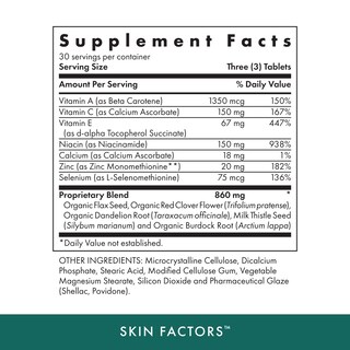 Foto 2 | Foto 2 | Suplemento Michael's Health Naturopathic Skin Factors 90 Comprimidos - Venta Internacional.