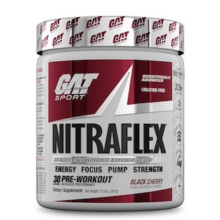 Foto 1 | Foto 1 | Polvo Preentrenamiento Gat Sport Nitraflex Advanced Black Cherry - Venta Internacional.