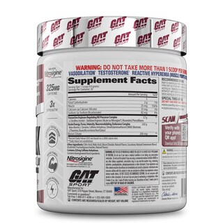 Foto 3 | Foto 3 | Polvo Preentrenamiento Gat Sport Nitraflex Advanced Black Cherry - Venta Internacional.