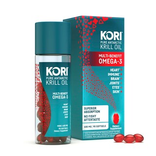 Foto 1 | Foto 1 | Suplemento De Aceite De Krill Kori Omega 3 400 Mg 90 Cápsulas Blandas - Venta Internacional.