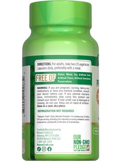 Foto 7 | Foto 7 | Probióticos Nature's Truth, 25 Mil Millones De Cfu, 60 Cápsulas - Venta Internacional.
