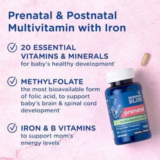 Foto 4 | Foto 4 | Multivitamínico Prenatal Mommy's Bliss Con Hierro Y Ácido Fólico - Venta Internacional.