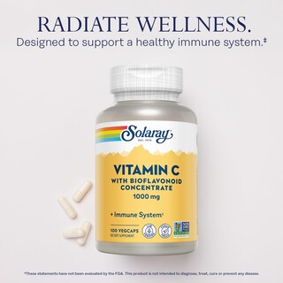 Foto 3 | Foto 3 | Suplemento Solaray De Vitamina C De 1000 Mg Con Bioflavonoides, 100 Cápsulas Vegetales - Venta Internacional.