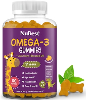 Foto 1 | Foto 1 | Gomitas Omega 3 Nubest Para Niños Y Adolescentes Con Aceite De Linaza, 60 Unidades - Venta Internacional.