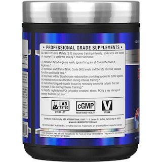 Foto 2 | Foto 2 | Suplemento Allmax Nutrition, Malato De Citrulina, 300 G, Sin Sabor - Venta Internacional.