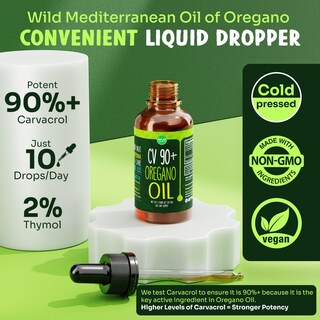 Foto 2 | Foto 2 | Suplemento En Gotas De Aceite De Orégano Maju, 30 Ml, 90% + Carvacrol - Venta Internacional.