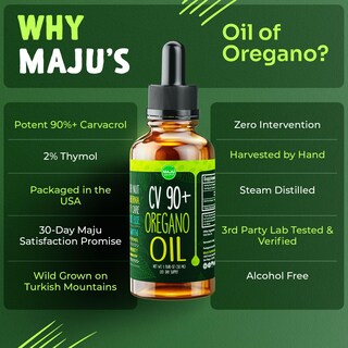 Foto 4 | Foto 4 | Suplemento En Gotas De Aceite De Orégano Maju, 30 Ml, 90% + Carvacrol - Venta Internacional.
