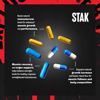 Foto 3 | Foto 3 | Suplemento Animal Stak Natural Hormone Booster, Ciclo De 1 Mes - Venta Internacional.