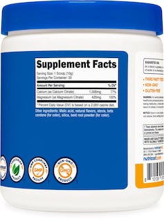 Foto 5 | Foto 5 | Suplemento Nutricost De Calcio Y Magnesio En Polvo, 30 Porciones - Venta Internacional.