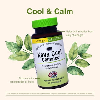 Foto 4 | Foto 4 | Suplemento De Hierbas, Etc. Kava Calm Complex 60 Cápsulas Blandas - Venta Internacional.