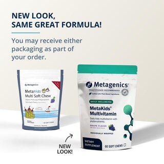 Foto 3 | Foto 3 | Masticables Multivitamínicos Metagenics Metagenics Metakids, 60 Porciones - Venta Internacional.