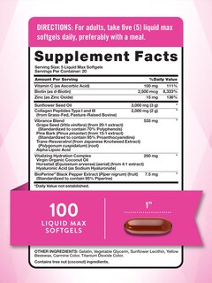 Foto 2 | Foto 2 | Suplemento Nature's Truth Collagen Beauty 100 Cápsulas Blandas - Venta Internacional.