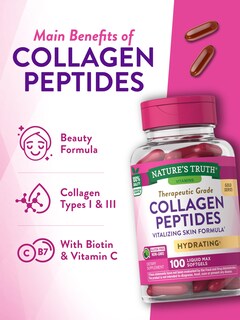 Foto 4 | Foto 4 | Suplemento Nature's Truth Collagen Beauty 100 Cápsulas Blandas - Venta Internacional.