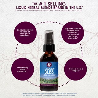 Foto 3 | Foto 3 | Suplemento Wishgarden Herbs Liquid Bliss Mood Elevator 60 Ml - Venta Internacional.