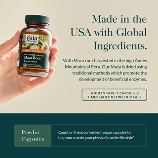 Foto 4 | Foto 4 | Suplemento Gaia Herbs, Raíz De Maca, Energía Natural, 60 Cápsulas - Venta Internacional.