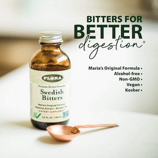 Foto 3 | Foto 3 | Suplemento Flora Swedish Digestive Bitters Sin Alcohol, 250 Ml - Venta Internacional.