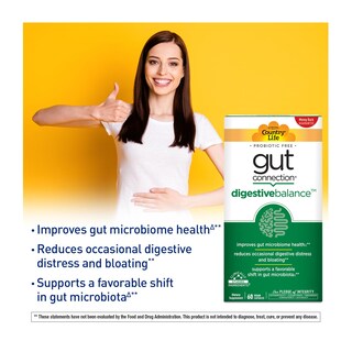 Foto 2 | Foto 2 | Suplemento Country Life Gut Connection Digestive Balance 60 Cápsulas - Venta Internacional.