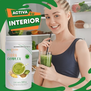 Foto 4 | Foto 4 | Fibra natural en Polvo. Salud Digestiva. Regula Intestino. Fortalece microbiota. Sabor piña. Sin Azúcar. 300g - 20 Porciones