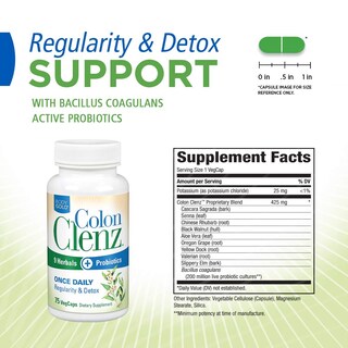 Foto 2 | Foto 2 | Suplemento Body Gold Colon Clenz Regulity & Detox 75 Unidades - Venta Internacional.