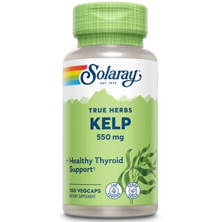 Foto 2 | Foto 2 | Suplemento Solaray Kelp 550 Mg Con Ácido Fólico 100 Cápsulas Vegetales - Venta Internacional.