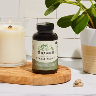 Foto 5 | Foto 5 | Suplemento Terra Origin Healthy Stress Relief 60 Cápsulas - Venta Internacional.