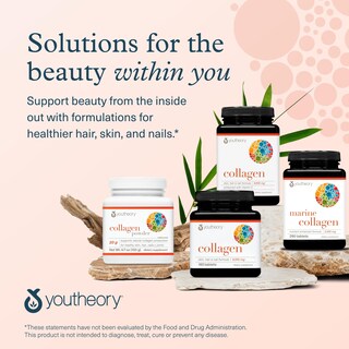 Foto 7 | Foto 7 | Suplemento De Colágeno En Polvo Youtheory Vanilla 300 Ml Con Vitamina C - Venta Internacional.