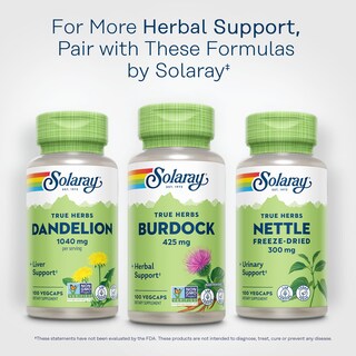 Foto 6 | Foto 6 | Suplemento Solaray: Raíz De Bardana, 425 Mg, 100 Cápsulas Vegetales - Venta Internacional.