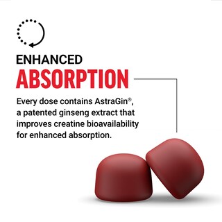 Foto 3 | Foto 3 | Creatina Gummies Force Factor, Dosis De 5 G Estudiadas Clínicamente - Venta Internacional.