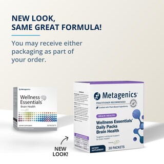 Foto 3 | Foto 3 | Suplemento Metagenics Wellness Essentials Brain Health, Paquete De 30 - Venta Internacional.