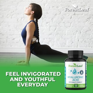 Foto 7 | Foto 7 | Suplementos De Ácido Hialurónico Forestleaf 100 Mg Más Vitamina C 50 Mg - Venta Internacional.