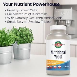 Foto 3 | Foto 3 | Suplemento De Levadura Nutricional Kal Con Vitamina B12, Biotina Y Ácido Fólico - Venta Internacional.