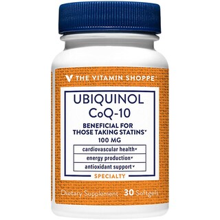 Foto 2 | Foto 2 | Suplemento The Vitamin Shoppe Con Ubiquinol Coq-10, 100 Mg, 30 Cápsulas Blandas - Venta Internacional.