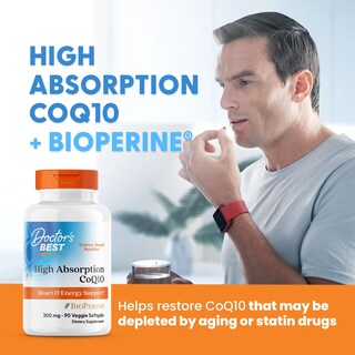 Foto 5 | Foto 5 | Supplement Doctor's Best Coq10 De Alta Absorción 300 Mg 90 Cápsulas Blandas - Venta Internacional.