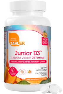 Foto 1 | Foto 1 | Vitamina D3 Zahler Junior 250 Tabletas - Venta Internacional