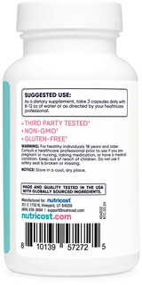 Foto 4 | Foto 4 | Suplemento Nutricost D-manose Con Arándano Rojo 1300 Mg 90 Cápsulas - Venta Internacional.