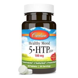 Foto 5 | Foto 5 | Suplemento Carlson Healthy Mood 5-htp Elite 100 Mg 60 Comprimidos - Venta Internacional.