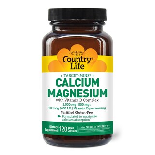 Foto 1 | Foto 1 | Suplemento Country Life Cal-mag Veg Capsules 120 Cápsulas - Venta Internacional.