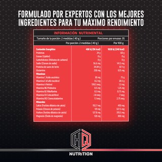 Foto 3 | Foto 3 | Proteina Hq Nutrition Proteína Whey Chocolate En Polvo Aminoácidos, Vitaminas Y Minerales 1.4 Kg