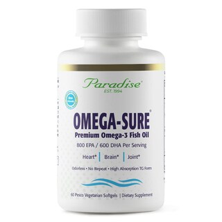 Foto 1 | Foto 1 | Suplemento De Aceite De Pescado Omega-sure De Paradise Herbs 60 Cápsulas Blandas - Venta Internacional.