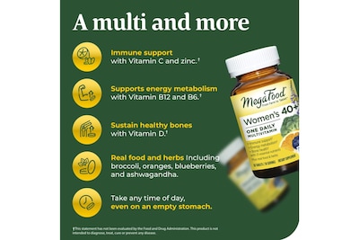 Foto 6 | Foto 6 | Multivitamínico Megafood Para Mujeres Mayores De 40 Años, 90 Comprimidos Al Día - Venta Internacional.
