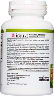 Foto 3 | Foto 3 | Sleep Aid Natural Factors Herbal Factors Sleep Relax 90 Cápsulas - Venta Internacional.