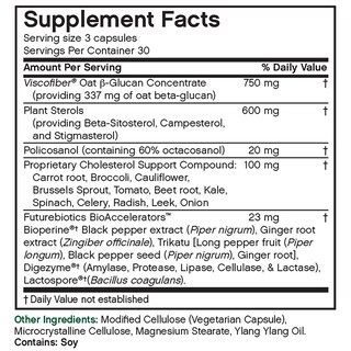 Foto 7 | Foto 7 | Suplemento Futurebiotics Cholesterol Balance 90 Cápsulas Vegetarianas - Venta Internacional.