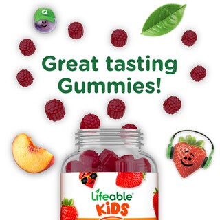 Foto 7 | Foto 7 | Vitamina D3 K2 Lifeable Kids 1000 Ui 100 Mcg K2 60 Gomitas - Venta Internacional