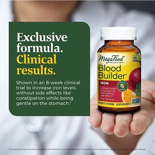 Foto 7 | Foto 7 | Suplemento de Hierro Megafood Blood Builder 90 Comprimidos-Venta Internacional