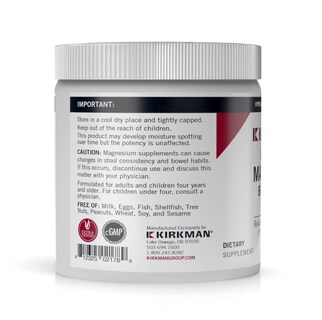 Foto 3 | Foto 3 | Polvo de Bisglicinato de Magnesio Kirkman Buffered 113 gm - Venta Internacional