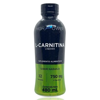 Foto 1 | Foto 1 | L-carnitina Líquida High Power Sabor Naranja 480 ml